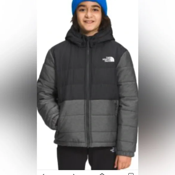North Face Big Boys Reversible Mount Chimbo Full Zip Hooded